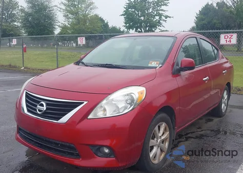 2012 Nissan Versa 1.6 Sl z USA, uszkodzony, nr VIN 3N1CN7AP4CL836763